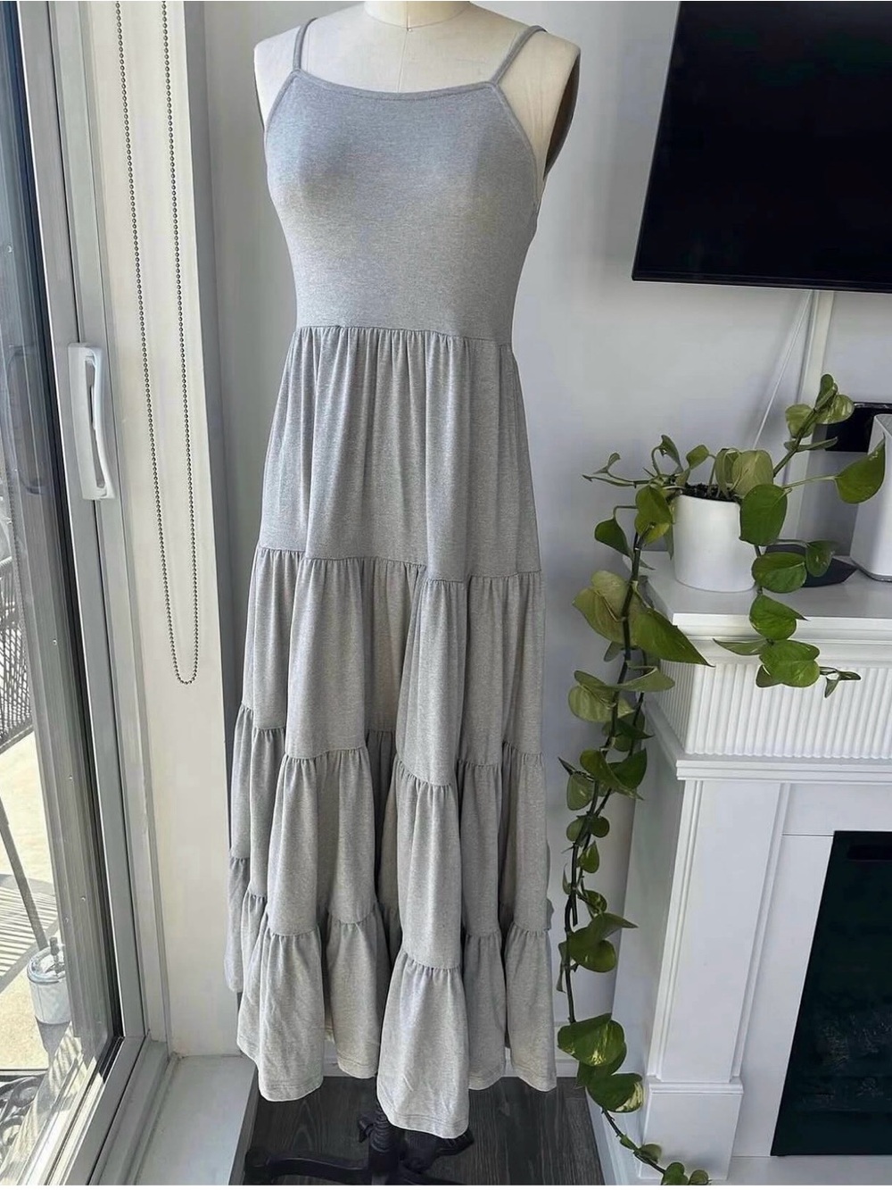 Ardene Tiered Maxi Dress - Spaghetti Strap size xs